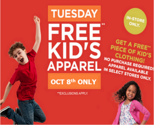free kids clothes