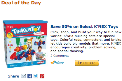 knex deal of the day