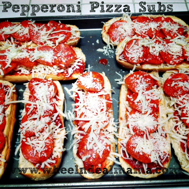 Pepperoni Pizza Subs