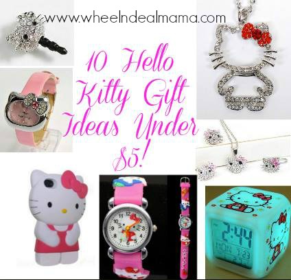 10 hello kitty gifts under 5 dollars