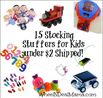 15 Stocking Stuffers for Kids under 2 Dollars