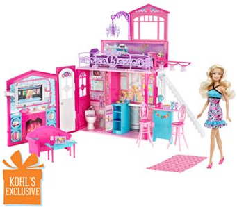 Barbie Glam House and Doll Set by Mattel