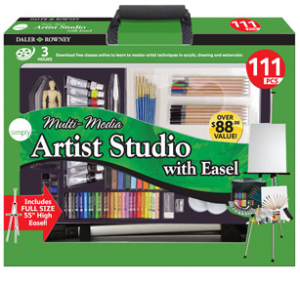 Black Friday Only  Simply Multimedia Artist Studio with Easel  Crafts   Walmart.com