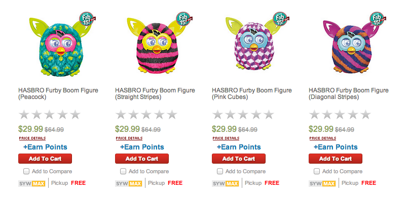 Furby Boom from Kmart.com