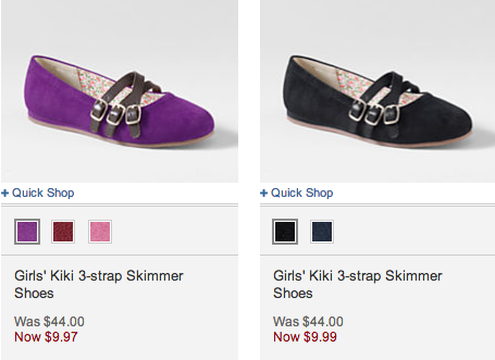Girls Shoes   Sale from Lands  End