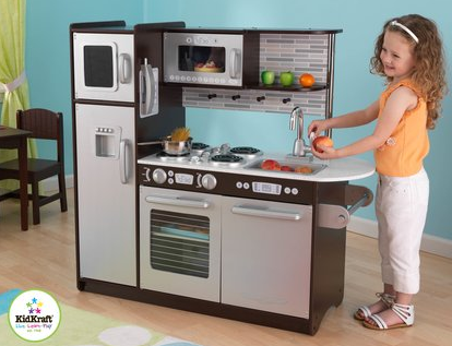KidKraft Uptown Espresso Kitchen   Free Shipping