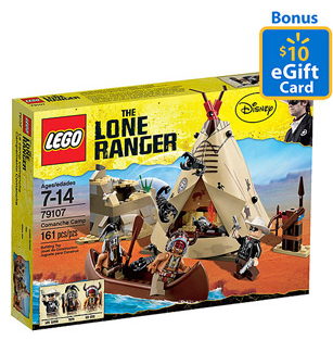 LEGO Lone Ranger Comanche Camp Play Set with  10 E Gift Card  Building Sets   Blocks   Walmart.com