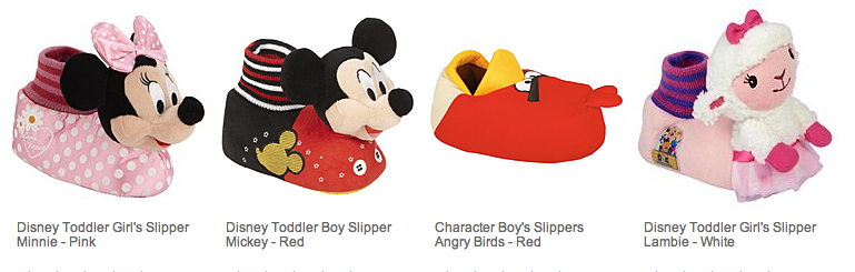 character slippers