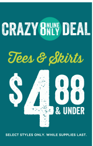 crazy 8 deal