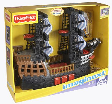 fisher price imaginext pirate ship