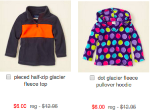 fleece pullovers