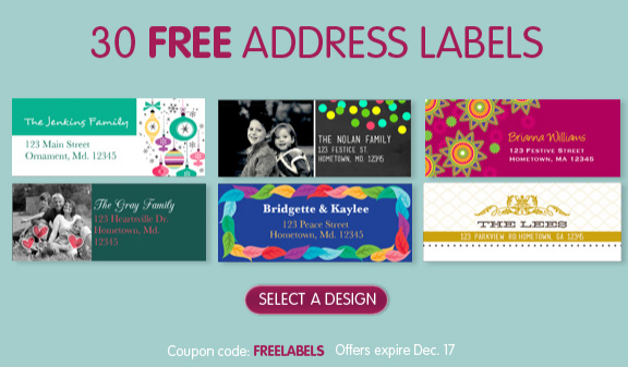 free labels at ink garden