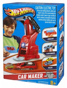 hot wheels car maker playset box