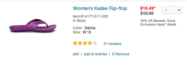 kadee flip flop