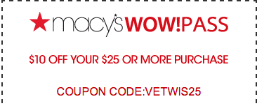 macys wow pass!