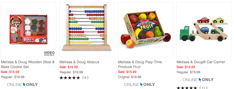 melissa and doug on kohls