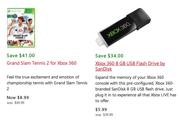 microsoft video game sale