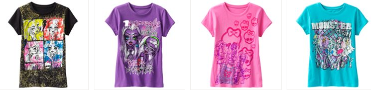 monster high tees