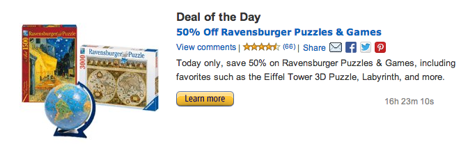 puzzles deal of the day