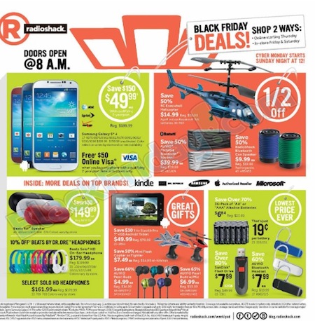 radio shack black friday