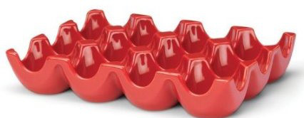 stoneware egg holder