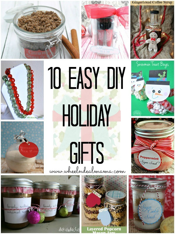 10 Easy DIY Holiday Gifts