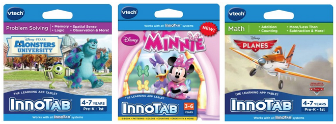 Amazon VTech InnoTab Games Only 12.50