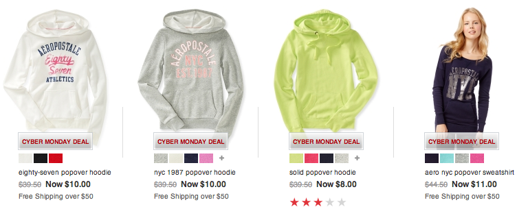 Cyber Monday Deals   FEATURED SHOPS   Aeropostale