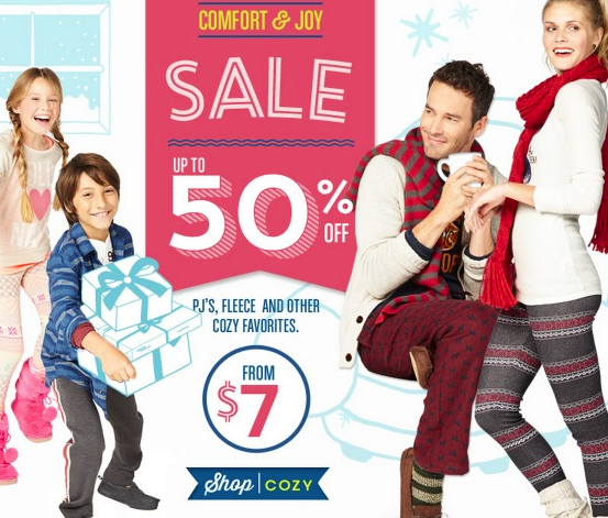 Old Navy PJs 50% off