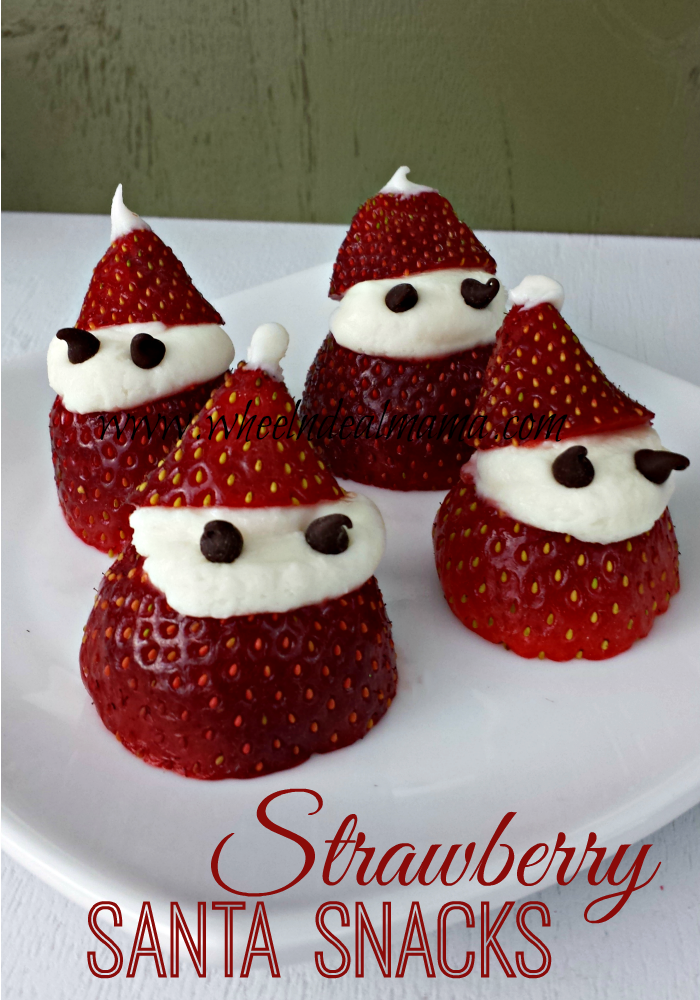 Strawberry Santa Snacks