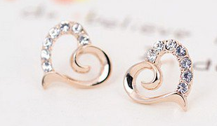 gold plated earrings