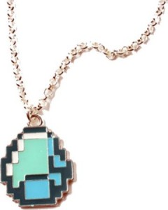 minecraft diamond necklace