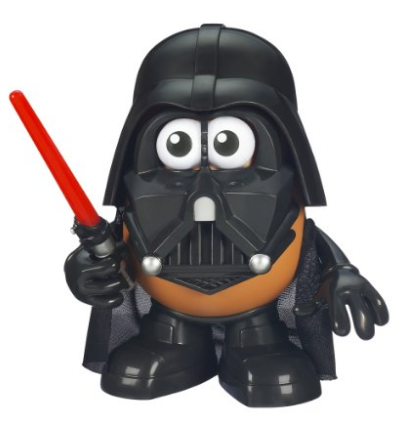 star wars darth vader potato head
