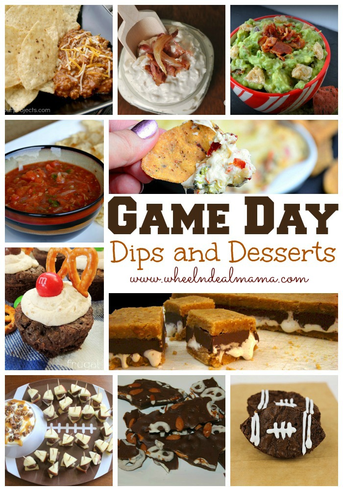 Game Day Dips and Desserts