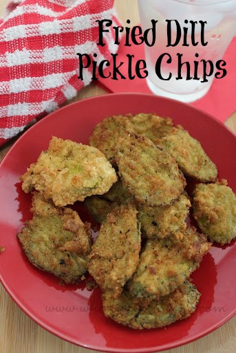 Fried Dill Pickle Chips