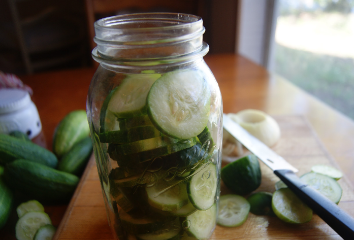 Easy Refrigerator Pickles