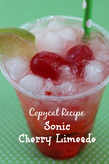 Sonic Cherry Limeade CopyCat Recipe