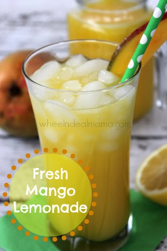 Fresh Mango Lemonade