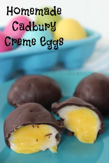 Homemade Cadbury Creme Eggs