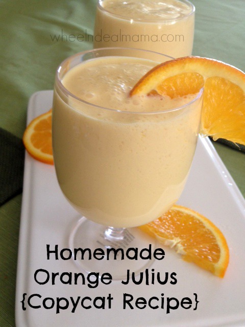 Homemade Orange Julius