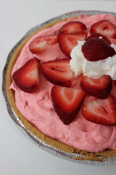 Strawberry Mousse Pie