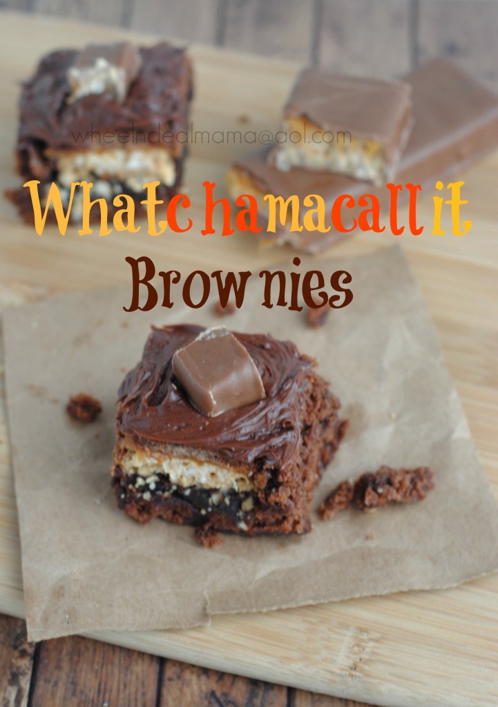 Whatchamacallit Brownies