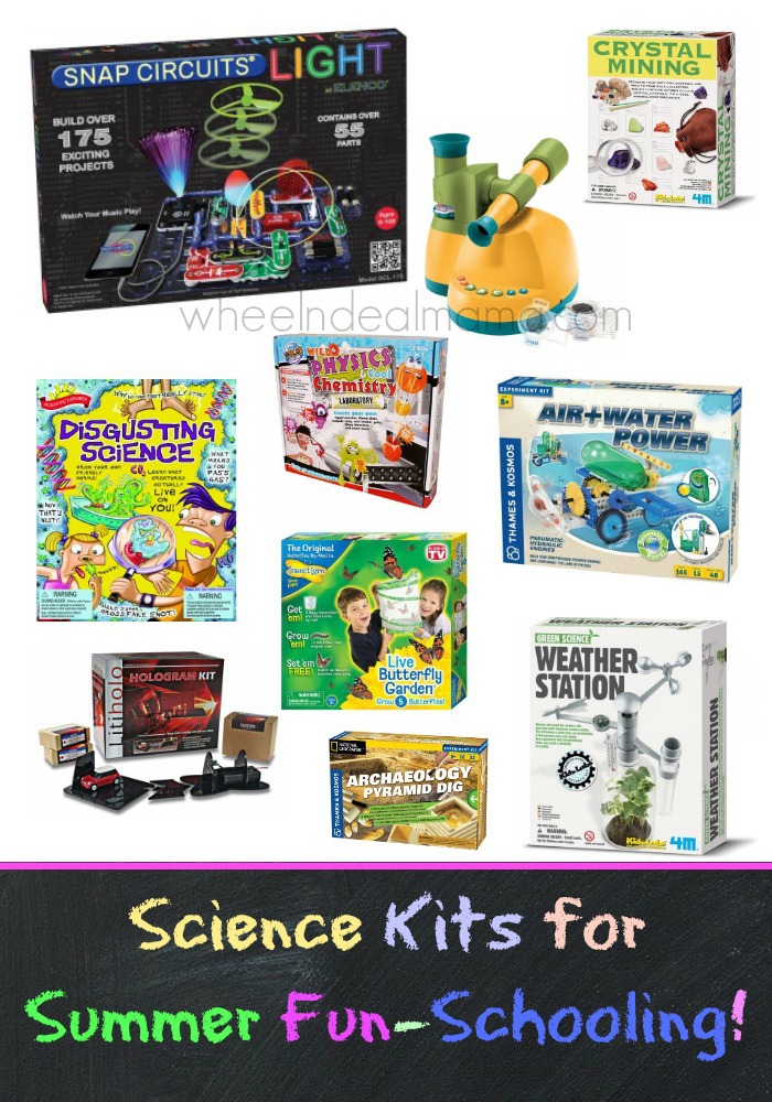 10 Science Kits for Summer Vacation