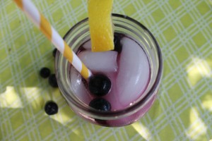Fresh Squeezed Blueberry Lemonade