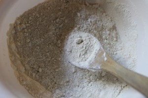 sand and flour mix