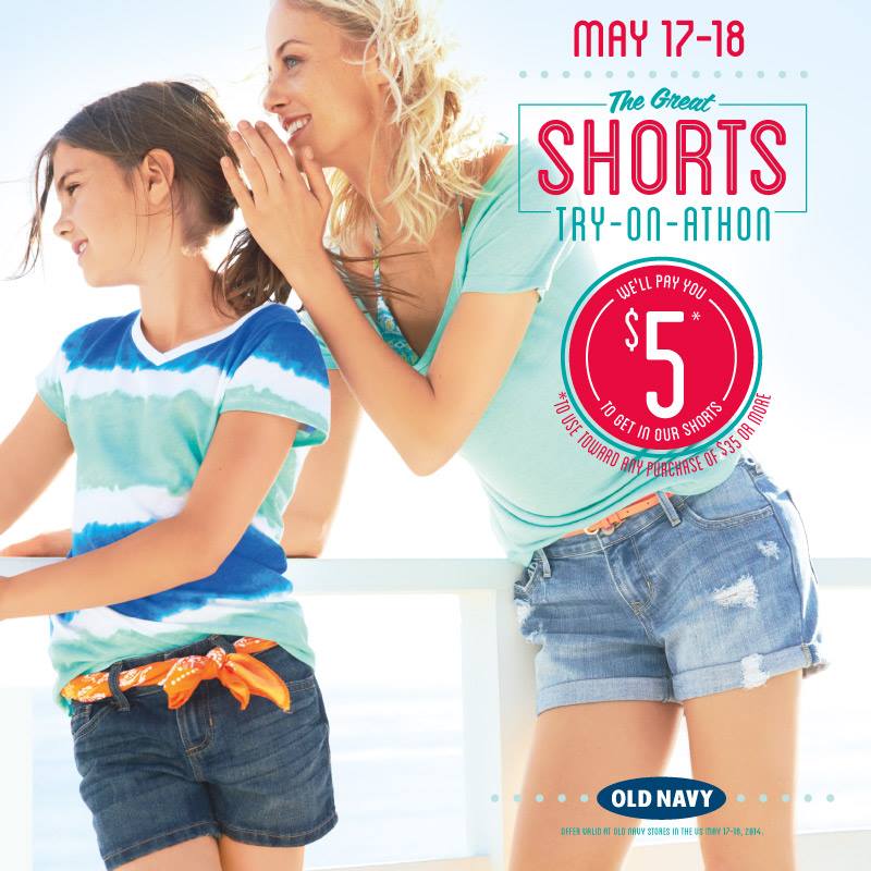 try on shorts