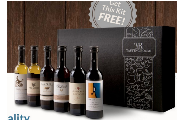 free shipping on wine