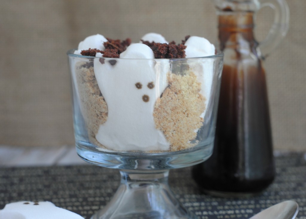 Ghost Smores Trifle