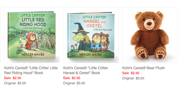 kohl's care books