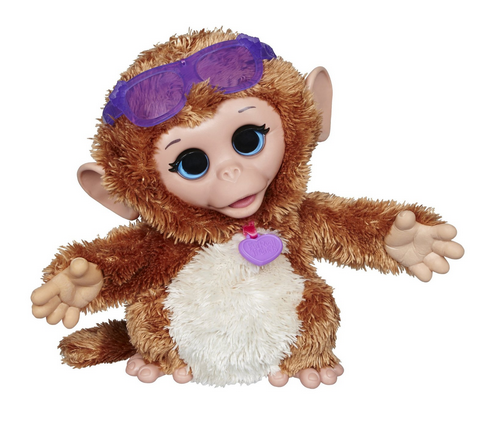 furreal cuddles the giggly monkey